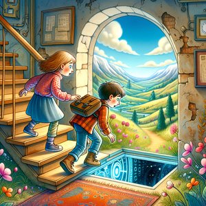 Portal under the stairs