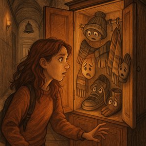 Whispering cupboard at the end of the corridor