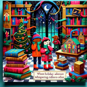 The library that whispered riddles