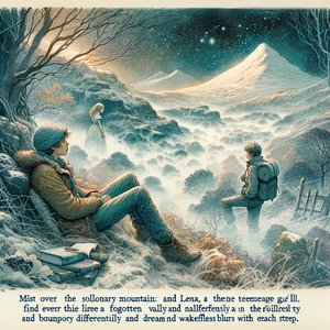 Mists over Lone Mountain