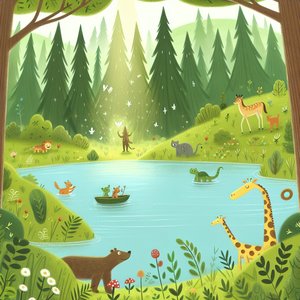 The mystery of the Forest Lake