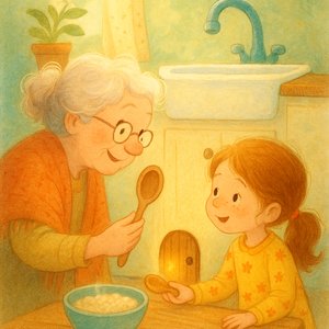 Spoon and small door