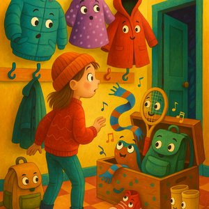 A cloakroom that whispered