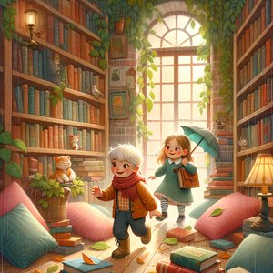 Rustling in the Old Library