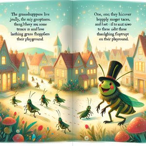 Magical Laughter in Grasshopper Town