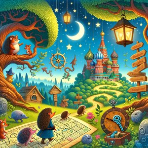 The lost key of Jedrek the hedgehog