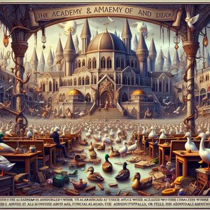 Great Intrigue at the Academy of Magic and Ducks