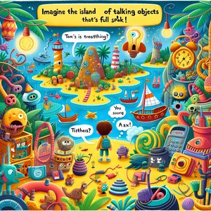 Island of Talking Objects