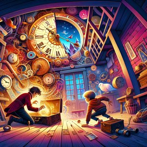 Mysterious clock from the attic