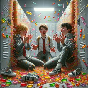 Action in the Broom Closet