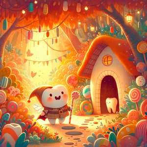 Toothless' Adventure in Toothbrush Land