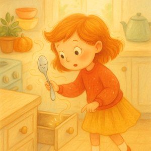 Hela and the whispering spoon