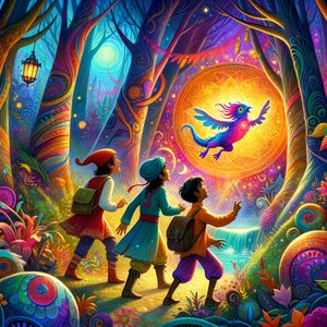 The Secret of the Dragon Forest and the Rainbow Shell