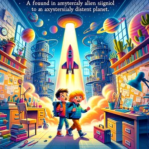 Mystery of the Green Planet: An Adventure in the School Cellar