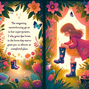 Lila and the enchanted wellingtons