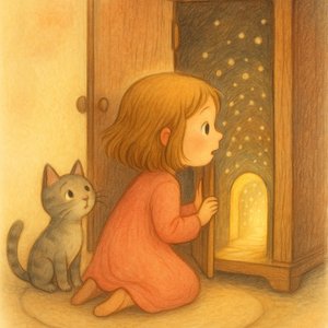 Doors in Zosia's wardrobe