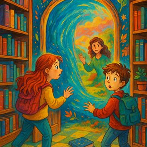 Door in Bookcase Seven