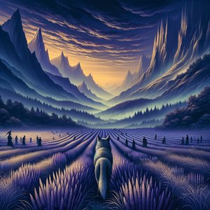 Nightlife in the Valley of the Wolf Shadows