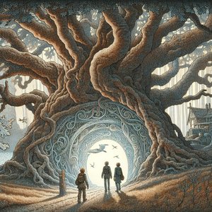 Gate under the Old Oak