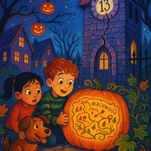 Pumpkin Map of Thirteenth Street