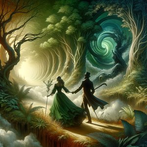 Crossing the Emerald Forest