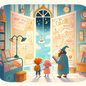 Blue door in the map