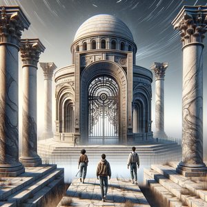 Passage among the Granite Columns