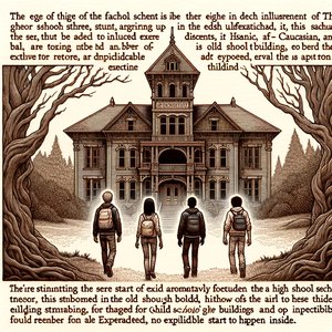 School at the end of the forest