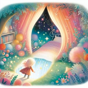 Tosia and the secret passage under the bed