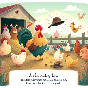 Mr Kacper's lost hat