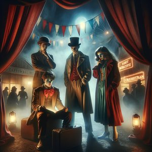 Behind the Curtain of Night: A Circus Mystery
