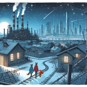 Night trails in the City of Animals