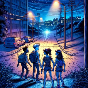 Night visitor from the park