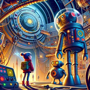 Nina, Robo and the Lost Comet Ship