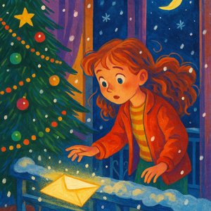 A snowy letter to Santa