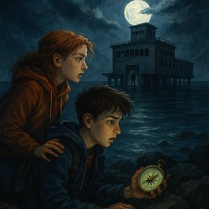 Night over the torpedo boat