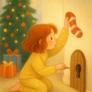 The secret of the winter sock