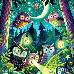 The Forest Mystery of Luna the Owl