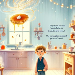 Casper and the flying pancake