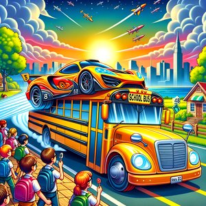 School on Wheels, or the Troubles of Mr Goosebumps