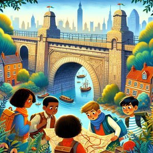 Mystery of the Old Bridge and the Lost Map