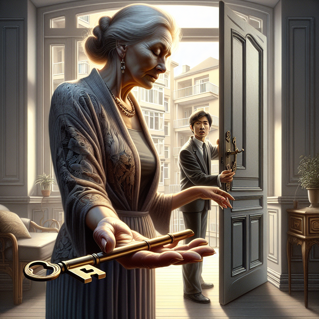 Key under house number 13