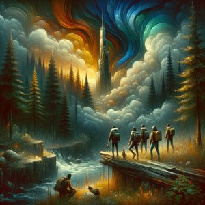 The Secret of the Bridge of Whispers: The Key from the Wolf Mountain