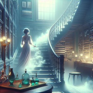 The Alchemist's glass staircase