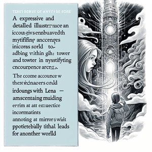 The Emerald Tower and the Enchanted Mirror