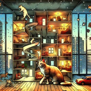 The Ingenious Plan of the Sleepwalking Cat