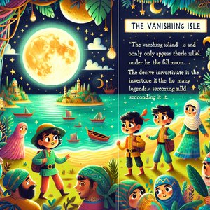 Vanishing Island on Emerald Lake