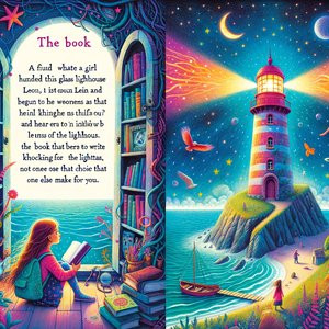 Lantern made of glass