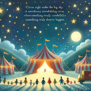 Circus Night Under the Big Sky