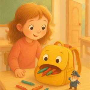 Nela and the hungry backpack
